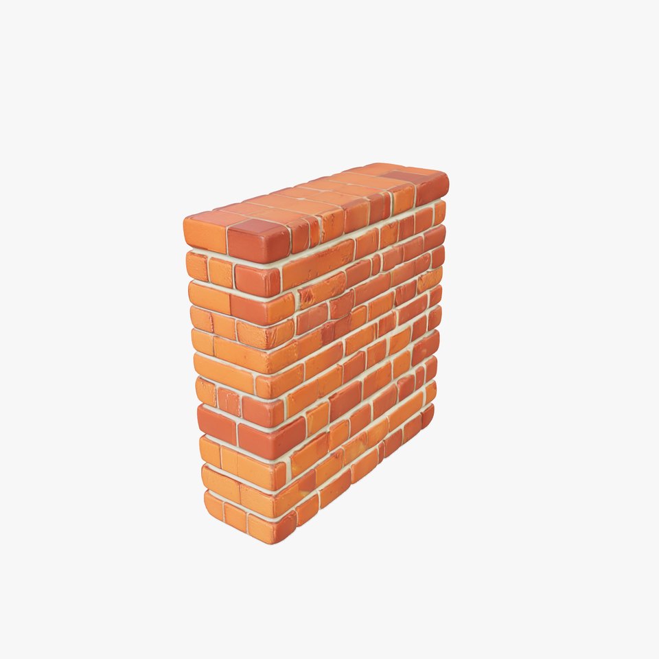 Brick Wall Rustic model pack